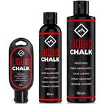 SURVIVOR Liquid Chalk – Liquid Grip for Rock Climbing, Weight Lifting, Bouldering, Gymnastics & More - Improves Grip During Workout Training Using Climbing Holds, Bars, & More (250ML Liquid Chalk)