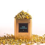 CHAYAM Chamomile Tea Loose Leaves 30 Gm | Pure Whole Chamomile Flower Buds | Relaxing Tea Tisane For Insomnia | Chamomile Tea For Sleep, Stress Relief, Night-Time Tea | Herbal Tea | Caffeine Free