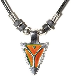 Celtalux Arrowhead Mood Necklace