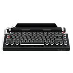 Qwerkywriter S Typewriter Inspired Retro Mechanical Wired & Wireless Keyboard with Tablet Stand