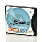 Ex-Pro® SD, SDHC, SDXC, MMC Card to Compact Flash Type II High Speed Adapter [3rd Generation]