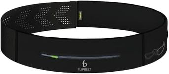 FlipBelt Zipper Adjustable Tubular Running Belt for Phones, USA Company