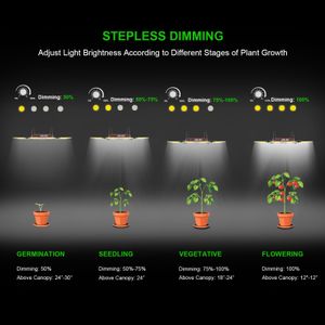 AGLEX K4000 LED Grow Light – Full Spectrum, Dimmable, Daisy Chain, 5x6 FT