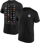 Fanatics NFL All Team Logo Men's T-Shirt Black NFL Sport, black, 3XL