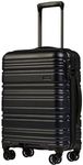 ANTLER - Saturn Hard Shell Cabin Suitcase - 55 x 40 x 20 cm 35.2L, Lightweight with 4 Spinner Wheels, TSA Locks, Carry On Luggage Approved by easyjet & British Airways - Navy Blue