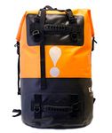 Eureka! StormShield 75L Waterproof Dry Backpack for Canoeing and Camping, Orange/black, One Size