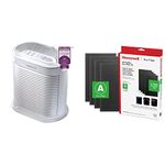 Honeywell HPA104C True HEPA Air Purifier Medium Room + HRF-A100 Air Purifier Pre Kit Filter Bundle