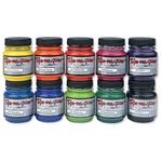 Jacquard Dye-Na-Flow Specialty Paint Set, 2.25 Ounces, Assorted Colors, Set of 10