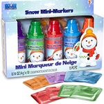 Outdoor Toy for Kids Winter Toys For Kids: 5 Colors Snow Sand Markers & Snow Sand Paint Set Perfect Winter Toys Holiday Gift for Kids Gift For Kids Outdoor Art Kids Customize Your Snow Fort or Snowballs