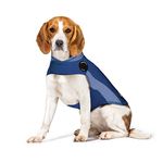 Thundershirt TH00150 20-50-Pounds Medium Dog Anxiety Treatment Polo Chest 18-26-Inch, Blue