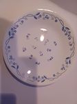 Corelle Provincial Blue Glass Dinner Plate Pack of 6, 26CM, Multicolor