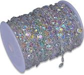 SKY CANDYBAR 99FT DIY Garland Diamond Acrylic Crystal Beads Strand Shimmer Wedding Decorations Party Decoration Crafting Projects Iridescent