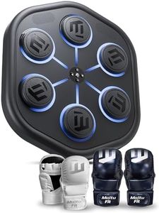 MAITUFIT 2026 Upgraded Music Boxing Machine M5, Smart Wall-Mount Punching Bag with 24H Standby, 4000+ Music, 160 Synced LED Lights, APP Control, Stereo Sound, Wall-Mount Punching Bag for Home Gym