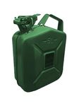 AXL's Trunk UN certified Steel Fuel Military green Jerry Can for Petrol/diesel/kerosene Storage (5 Litres)