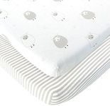 Bassinet Fitted Sheets Compatible w