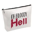 Tampon bag Period Pouch Sanitary Holder Oh Bloody Hell Bag Gifts For Best Friend (Oh Bloody Hell Bag)