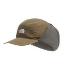 THE NORTH FACE Yumiori Trapper | Winter Hat with Adjustable Earflaps, Soft Fleece Lining & Water Repellent Finish, Caraway Seed/New Taupe Green, Large/X-Large