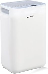 Greenmigo Déshumidificateur Electrique 10L/jour(ALPHA-Q10),Portable Absorbeur d Humidité pour pièces 15m² à 35m²,Idéal Déshumidificateur d'air pour la Maison,Salle de Bains,Placard,Armoire