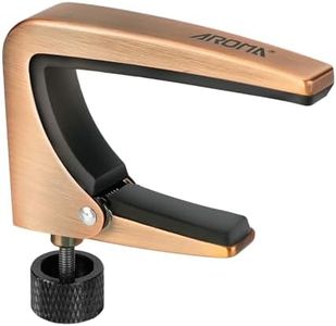 Aroma Guitar Capo for Acoustic and Electric Guitar Adjustable Tension (Premium)