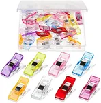 Mr. Pen- Sewing Clips, 30 pcs, Assorted Colors, Sewing Clips for Fabric, Fabric Clips, Quilting Clips, Craft Clips, Sewing Supplies, Sewing Clips for Quilting, Quilting Clips for Binding.