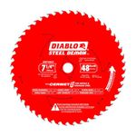 Freud Diablo D0748Cf Steel Demon 7 1/4 Inch 48 Teeth Metal And Stainless Steel Cutting Saw Blade Cermet Ii Carbide Up To 5X Longer Life