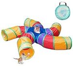 Depets Cat Tunnel for Indoor Cats, 