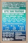 Dirtbusters enzyme septic tank treatment 12 month supply Sewage and cesspit Tank Cleaner