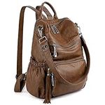 UTO Women Backpack Purse Leather Ve