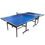 Donnay Indoor/Outdoor Folding Table Tennis Table - Compact, Easy-Fold, Portable Ping Pong Table with Wheels, Ideal for Garden, Home, or School Use, All-Weather Design, Quick Assembly