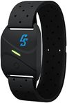 Capital Sports Armband Heart Rate Monitor, ANT+/Bluetooth BLE Fitness Tracker, Wearable Activity Trackers For Running Cycling Gym Fitness, Accurate Step Tracker w/LED Heart Monitor, App Connectivity