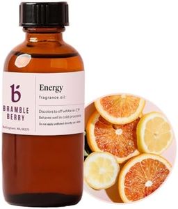 Bramble Berry Energy Fragrance Oil 2 oz | Bright Citrus Scent for Soap Making, Lotion, Bath Bombs, Body Butter & Perfume | Skin Safe, Vegan, Paraben & Phthalate Free, DIY Craft Essential