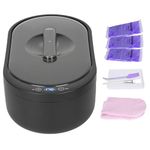WHOSTOMY Paraffin Wax Machine for Hands and Feet, Paraffin Wax Warmer with 3 Pcs Lavender Refills, SPA Hot Wax Machine for Moisturizing Dry Skin, Hand and Foot Treatment