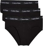 Calvin Klein Men's Hip Briefs, Blac