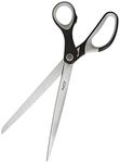 Leitz Titanium Scissors, Right or Left Handed (Ambidextrous), 260 mm, Office Stationary, Ergonomic Handle, Black