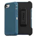 OtterBox DEFENDER SERIES Case for iPhone SE (2nd gen - 2020) - BIG SUR (PALE BEIGE/CORSAIR) Teal