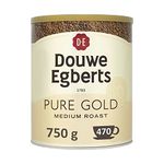 Douwe Egberts Pure Gold Instant Coffee - 1 x 750g Tin