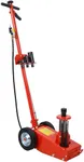 22 Ton Air Hydraulic Floor Jack Truck Lift Jacks Service Repair Lifting Tool with (4) Extension Saddle Set Built-in Wheels