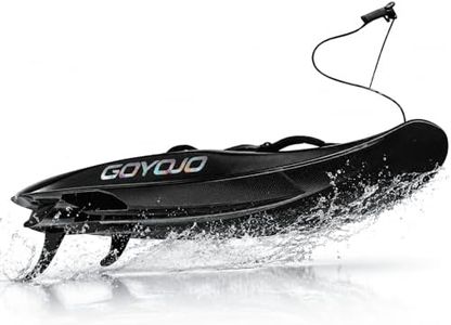 GOYOJO High Performance Electric Surfboard Max 18kW, Up to 55km/h Carbon Fiber Jet Surfboard with 40-60min Runtime, Powerful Motorized Water Board for Lake & Ocean