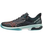 Mizuno Mens Wave Excd Tr5 Tennis Shoes ClBl/Sl/TngTq 10 (45)