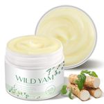 Wild Yam Cream, Organic Wild Yam Cream for Hormone Balance, Menopause & Menstrual Support, Wild Yam Moisturizing Cream, Hot Flashes and Night Sweats Relief for Women, 90g