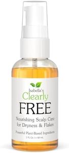 Isabella's Clearly Free, Natural Anti Dandruff Oil | Itch Relief for Dry Itchy Scalp, Dermatitis, Psoriasis, Cradle Cap | Jojoba, Cedarwood, Manuka, Tea Tree | for Adults and Kids, Made in USA