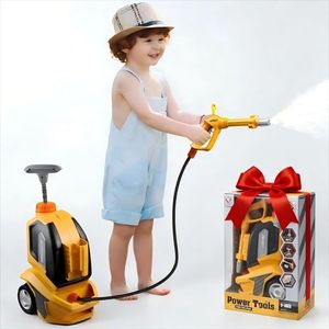 Essovee Kids Clean Car Wash Toy, Kids Power Washer, Toddler Cleaning Set Pretend Play Tools Role Playing Cleaning Toys Gift for Toddler Boys Girls Ages 3 4 5