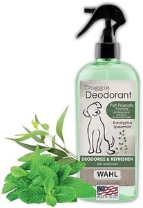 Wahl USA Deodorizing & Refreshing Pet Deodorant for Dogs - Eucalyptus & Spearmint Scent to Refresh the Skin and Coat - Model 820011A