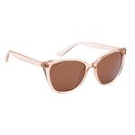 Fastrack Brown Colored Cat Eye Shaped Polycarbonate Sunglasses for Women (P473BR3V)