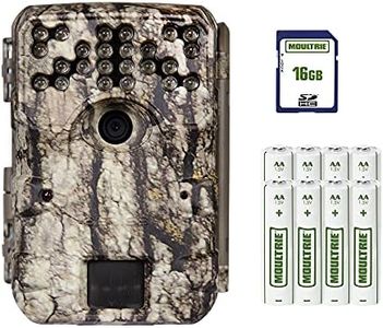 Moultrie A900 Bundle Trail Camera (2020) | Batteries | 16 MB SD Card | Moultrie White Bark (MCG-14001)