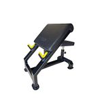 SLG-8010A Preacher Curl Bench with Olympic rod Holder, Bicep Curl, Forearm for Gym & Home (Heavy Duty) (Black & Black)