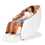 SOBO ComfortMax 5D Massage Chair - Zero Gravity Full Body Recliner with 32 Modes, SL Track, Heat Therapy & 5 Year Warranty (Grey Black)