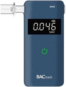 BACtrack Scout Gen2 Breathalyzer Portable Breath Alcohol Tester Professional-Grade Personal Breathalyser, Blue