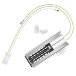 WKZO 5304509706 Gas Range Oven Igniter for Frigidaire Kenmore Stove Cooktop Replaces WB2X10016 316119301 316489402 316489408 Norton-501a AP6230715 PS12071409 (Flat Style Ignitor)