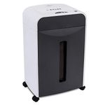 WOLVERINE 6-Sheet 2x6mm Super Micro Cut High Security Level P-5 Ultra Quiet Paper/Credit Card Shredder for Home Office by Manganese-Steel Cutter and 5 Gallons Pullout Waste Bin SD9610